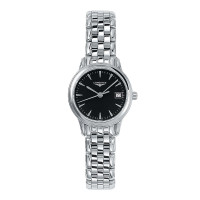 浪琴(LONGINES) 军旗系列 金属表带 商务石英表女士腕表L4.216.4.52.6 L4.216.4.52.6