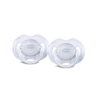 Avent 新安怡 透明奶嘴 新生儿 0-6个月 透明