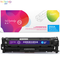 盈佳(InkCartridge) CF211A硒鼓131A青色 网络版适用惠普HP200 M251n 兰色