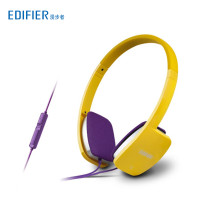Edifier/漫步者 K680头戴式立体声 耳麦 活力黄