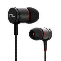 Nuforce NE-750M重低音苹果安卓挂耳运动入耳式耳机通用线控耳塞 黑色