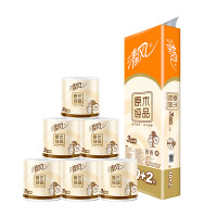 清风（APP）卷纸 原木纯品 3层240段卷纸*12卷