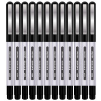 得力S656宝珠笔0.5mm(黑)*12