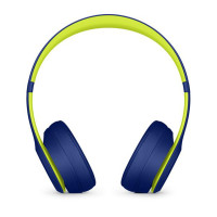 Beats Solo3 Wireless 无线蓝牙耳机 头戴式降噪蓝牙耳机 带麦降噪跑步运动耳机 Pop 靛蓝