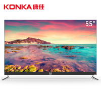 康佳(KONKA)LED55X8S 55英寸无边全面屏 超薄金属机身 人工智能电视