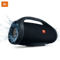 JBL Boombox 音乐战神 便携式蓝牙音箱 低音炮 户外音响 防水设计 Hifi音质 免提通话 黑