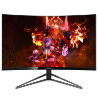 飞利浦（PHILIPS）31.5英寸 144Hz/FreeSync 游戏电竞 吃鸡显示器328M6QJEB 1800R