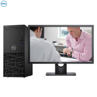 戴尔(DELL)成铭3980 台式电脑 18.5英寸显示器（奔腾G5400 4GB 500GB 刻录 集显 W10H）