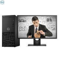 戴尔(DELL)成铭3980 台式电脑 23.8英寸显示器（i5-8500 4GB 1TB 刻录 集显 W10H）