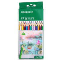 三木(SUNWOOD) 24色彩色铅笔 5792 24支/盒（单位：盒）