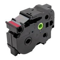 【精选】雅富仕-兼容Brother标签机/标准覆膜标签色带TZE-451红底黑字24mm*8M