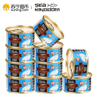 Sea Kingdom猫用白身吞拿鱼罐头85g*24入