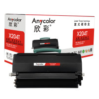 欣彩（Anycolor）X203粉盒（专业版）AR-X204T 适用利盟X203 A21G,LEXMARK X203N 黑色