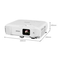 爱普生(EPSON) CB-2142W投影仪 （含锐普120寸16:10电动遥控幕布 线材 送货安装调试 整机三年保修）