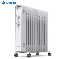艾美特(Airmate) 油汀 取暖器HU1332-W用节能省电 13片恒温全屋升温 浴室办公室电暖