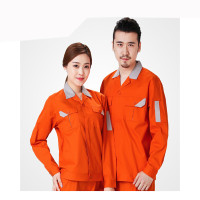 汽修电焊长袖工作服套装汽修工作服套装工厂车间工装透气耐磨修身劳保服车间工作服长袖（套）