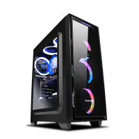 京天（KOTIN）AMD锐龙Ryzen 5 2600/P1000/120G专业图形设计渲染台式电脑主机DIY组装机