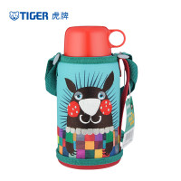 虎牌(tiger)保温杯 MBR-S06C 600ML 小针鼹A 两用型儿童卡通保温杯 吸管/中栓两用 儿童时尚肩带款 小针鼹