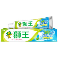 狮王 劲爽白 珍萃薄荷 牙膏 90g（单位：支）