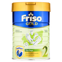 Friso美素佳儿 新加坡版较大婴儿配方奶粉2段 6个月以上 900g/罐