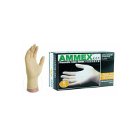 爱马斯 Ammex TLFC46100 一次性乳胶手套（无粉）（大号）