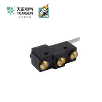 天正电气 LXW5 铰链长杠杆型 1NO+1NC 塑料 08110230006 限位开关 黑色 铰链长杠杆型