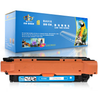 皇者.巴威(BAVIS) 适合惠普 HP Color LaserJet CP3525DN打印机硒鼓CM3530MFC墨盒 CE251A/504A蓝色硒鼓(企业版1支装)