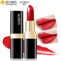 雅邦(ALOBON)晶莹炫色唇膏（14复古红）3.2g(润唇膏 口红 唇釉 持久滋润不易脱色）