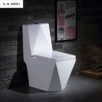 彩色马桶家用小户型虹吸式坐便器普通座便器陶瓷250卫生间350 【钻石富贵白】微晶釉+脲醛盖板 400mm