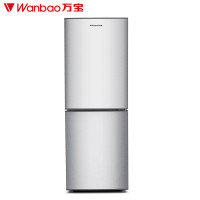 万宝（Wanbao）BCD-180D 180L升直冷双门冰箱 家用电冰箱 节能静音 快速制冷 （银色）