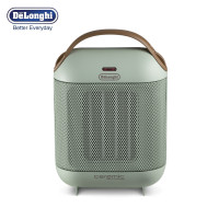德龙（Delonghi）暖风机 HFX30C18 陶瓷暖风机取暖器家用迷你办公室冷风可调 薄荷绿
