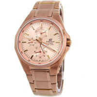 卡西欧(CASIO)男士EF系列手表 日韩品牌商务运动三眼防水石英表男EF-339G-9A EF-339G-9A