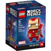 LEGO 乐高 BrickHeadz 大头仔系列 钢铁侠MK50 41604 10-99岁 积木玩具101块