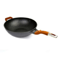 ODIN 火厨32cm 韩式麦饭石精铸炒锅 不粘锅