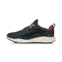 李宁(LI-NING)2015运动生活系列潮流反光夜跑鞋经典款网面透气休闲鞋减震跑鞋鞋休闲鞋 ALAK031-1 ALAK031-1 42码