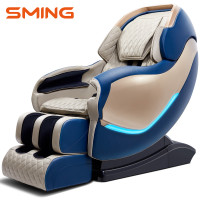 尚铭电器（SminG）按摩椅 SM-900L豪华多功能电动太空舱蓝牙音响家用全自动揉捏按摩全身音乐按摩器沙发椅蓝色