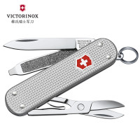维氏（Victorinox）瑞士军刀原装正品铝合金柄典范迷你英雄58MM多功能刀0.6221.26