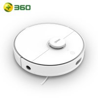 360 扫地机器人S5白色 智能家用全自动规划式激光雷达防撞静音扫地 家用吸尘器 30w吸尘器