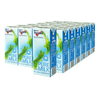 澳大利亚进口 Theland纽仕兰 高钙部分脱脂牛奶（家庭装） 250ml*24盒