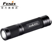 FENIX菲尼克斯E12 户外运动小型手电筒 强光防水手电筒 130流明 E12手电(含一节5号电池)
