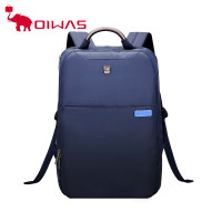 OIWAS/爱华仕背包男双肩电脑背包女15.6寸商务运动休闲包 蓝色