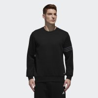 胜道adidas 阿迪达斯 2018秋季男子运动圆领套头衫卫衣 DY5767 L(成人）