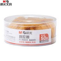 晨光(M&G) 50g橡胶圈ASC99333 单包装（起订量不足8包不发货） 棕色