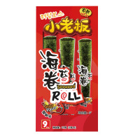 小老板烤海苔卷（辣椒味）27g
