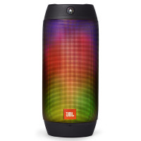 JBL Pulse2音乐脉动 脉二代 蓝牙炫彩音箱无线便携小音响 黑色