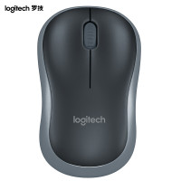 【精选】罗技（Logitech） M186 无线鼠标 办公笔记本 台式电脑 光电鼠标