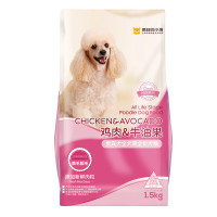 疯狂的小狗狗粮 贵宾犬全犬期全价犬粮1.5kg