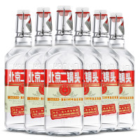 永丰牌 北京二锅头 清香型（出口型小方瓶）永丰二锅头红标42度箱装 500ml*6瓶