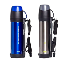膳魔师(THERMOS) 保温壶户外运动水壶进口旅行保温瓶大容量FDH系列有提手 FDH-1705-SBK-不锈钢色 深蓝色