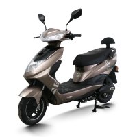 小刀电动车 60V32A大功率新款1200W电摩电机真空胎液压减震 雷鸟 钢琴黑 60V